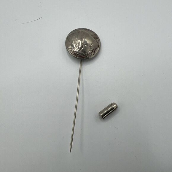 1936 Buffalo Nickel Label Pin - Picture 5 of 6